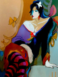 Monique 48x38 Super Huge Limited Edition Print - Isaac Maimon Monique 48x38 Super Huge Limited Edition Print - Isaac Maimon