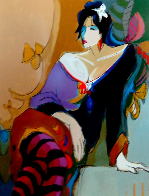 Monique 48x38 Huge Limited Edition Print by Isaac Maimon