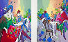 Cafe Caze I and II AP Limited Edition Print by Isaac Maimon - 0