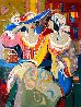 Cafe Scene V 2003 40x31 - Huge Original Painting by Isaac Maimon - 0