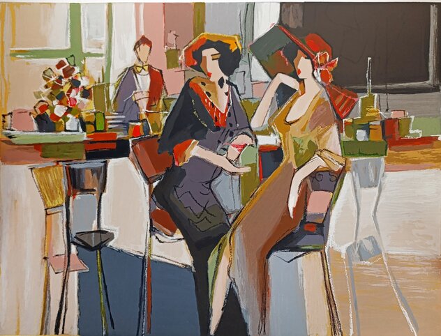 Jasmine 2004 Serigraph 23x18 by Isaac Maimon - For Sale on Art Brokerage