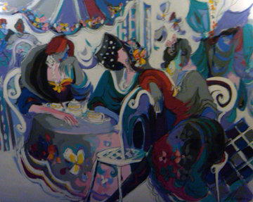 Papillion 60x80 Original Painting - Isaac Maimon Papillion 60x80 Original Painting - Isaac Maimon