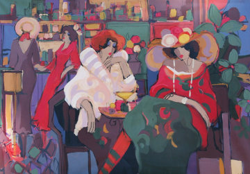 Elegance 2006 36x50 Original Painting - Isaac Maimon Elegance 2006 36x50 Original Painting - Isaac Maimon