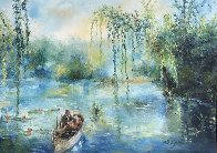 Sway of Summer 28x33 Original Painting by A.B. Makk - 5 Sway of Summer 28x33 Original Painting by A.B. Makk - 5