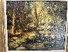 Forest Stream 1977 27x31 Original Painting by A.B. Makk - 2