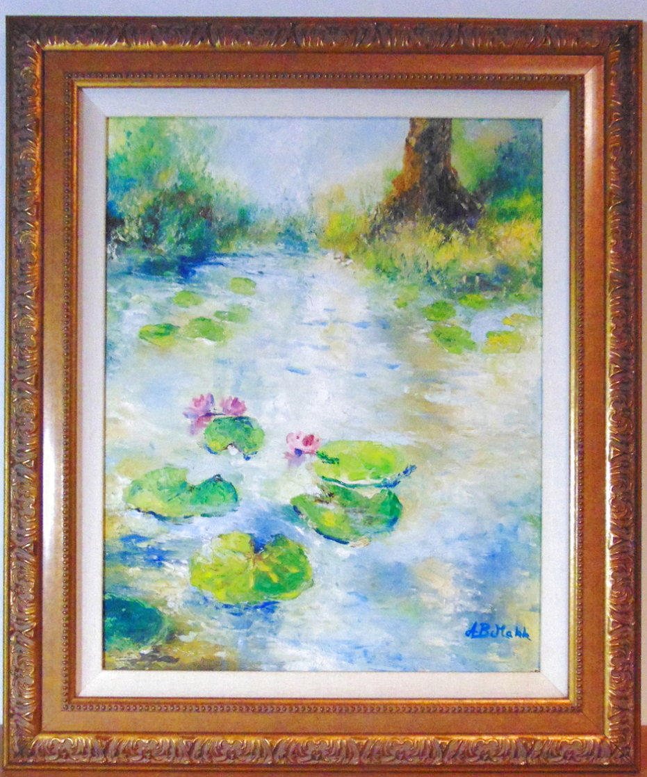 First Flowers 26x22 Original Painting by A.B. Makk First Flowers 26x22 Original Painting by A.B. Makk