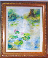 First Flowers 26x22 Original Painting by A.B. Makk - 1 First Flowers 26x22 Original Painting by A.B. Makk - 1