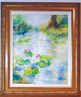 First Flowers 26x22 Original Painting - A.B. Makk First Flowers 26x22 Original Painting - A.B. Makk