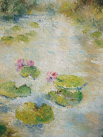 First Flowers 26x22 Original Painting by A.B. Makk - 4 First Flowers 26x22 Original Painting by A.B. Makk - 4
