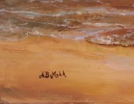 Calm of Day 1990 40x60 Super Huge Original Painting by A.B. Makk - 2 Calm of Day 1990 40x60 Super Huge Original Painting by A.B. Makk - 2