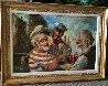 Old Salts 1970 44x32 Huge Original Painting by Americo Makk - 1