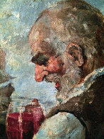 Old Salts 1970 44x32 Huge Original Painting by Americo Makk - 3 Old Salts 1970 44x32 Huge Original Painting by Americo Makk - 3