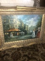 Carriage Trade 37x50 Super Huge Original Painting by Americo Makk - 2 Carriage Trade 37x50 Super Huge Original Painting by Americo Makk - 2