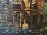Untitled (Paris Scene) 33x57 Huge Original Painting by Americo Makk - 5 Untitled (Paris Scene) 33x57 Huge Original Painting by Americo Makk - 5