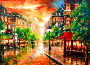Challenge of Lights 1995 Limited Edition Print - Americo Makk Challenge of Lights 1995 Limited Edition Print - Americo Makk