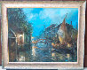 Venetian Waters 26x32 Original Painting by Americo Makk - 1