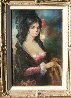 Spanish Lady 36x24 Original Painting by Americo Makk - 1