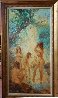 Bathing Nudes 46x26 Original Painting by Americo Makk - 1 Bathing Nudes 46x26 Original Painting by Americo Makk - 1