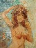 Bathing Nudes 46x26 Original Painting by Americo Makk - 6 Bathing Nudes 46x26 Original Painting by Americo Makk - 6