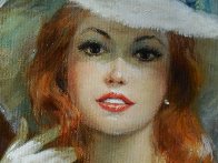 Satin Boudoir 32x56 Original Painting by Americo Makk - 4 Satin Boudoir 32x56 Original Painting by Americo Makk - 4