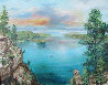 Emerald Bay 24x30 Lake Tahoe Ca 24x30 Original Painting by Eva Makk - 0 Emerald Bay 24x30 Lake Tahoe Ca 24x30 Original Painting by Eva Makk - 0