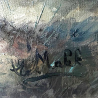 Landscape 32x44 Huge Original Painting by Eva Makk - 2 Landscape 32x44 Huge Original Painting by Eva Makk - 2