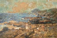 Hanauma Bay, Oahu, Hawaii 24x36 Original Painting by Eva Makk - 0 Hanauma Bay, Oahu, Hawaii 24x36 Original Painting by Eva Makk - 0