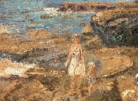 Hanauma Bay, Oahu, Hawaii 24x36 Original Painting by Eva Makk - 3 Hanauma Bay, Oahu, Hawaii 24x36 Original Painting by Eva Makk - 3