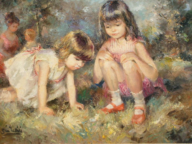 Wonder 24x36 Original Painting by Eva Makk Wonder 24x36 Original Painting by Eva Makk