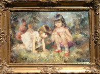 Wonder 24x36 Original Painting by Eva Makk - 1 Wonder 24x36 Original Painting by Eva Makk - 1