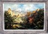 Mountain Landscape 34x46 Huge Original Painting by Eva Makk - 1