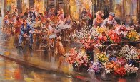 Paris I Love 34x40 Huge Original Painting by Eva Makk - 2 Paris I Love 34x40 Huge Original Painting by Eva Makk - 2