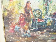Rocking Chair 41x35 Super Huge Original Painting by Eva Makk - 2 Rocking Chair 41x35 Super Huge Original Painting by Eva Makk - 2