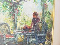 Rocking Chair 41x35 Super Huge Original Painting by Eva Makk - 3 Rocking Chair 41x35 Super Huge Original Painting by Eva Makk - 3