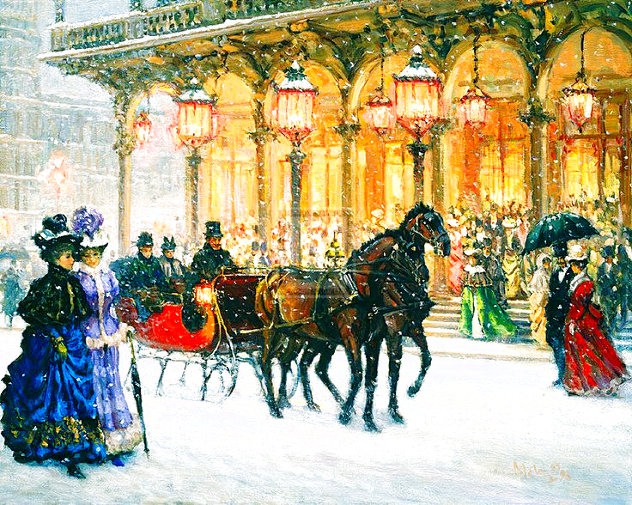 Sleigh Bells 1993 Limited Edition Print by Alan Maley