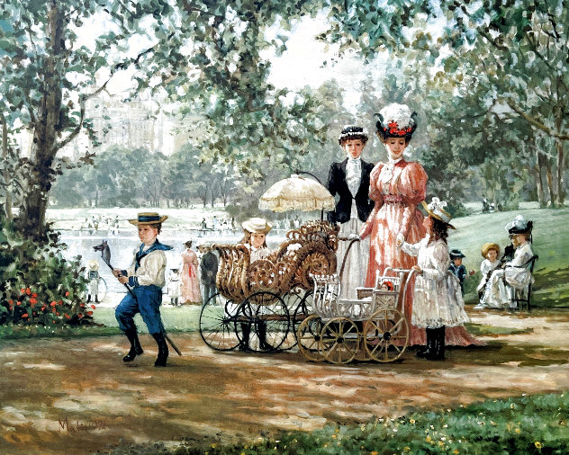 Walk in the Park Limited Edition Print by Alan Maley