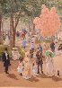 Balloon Seller 1995 50x60 Huge Original Painting by Alan Maley - 2