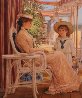 Intimate Moment 1991 40x46 Huge Original Painting by Alan Maley - 2