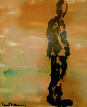 Stick Figures Painting 2010 60x48 - Huge Painting Original Painting by Daniel Maltzman - 0
