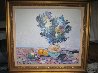 Van Gogh's Flowers 1969 (Early) 41x36 Original Painting by Omar Malva - 1