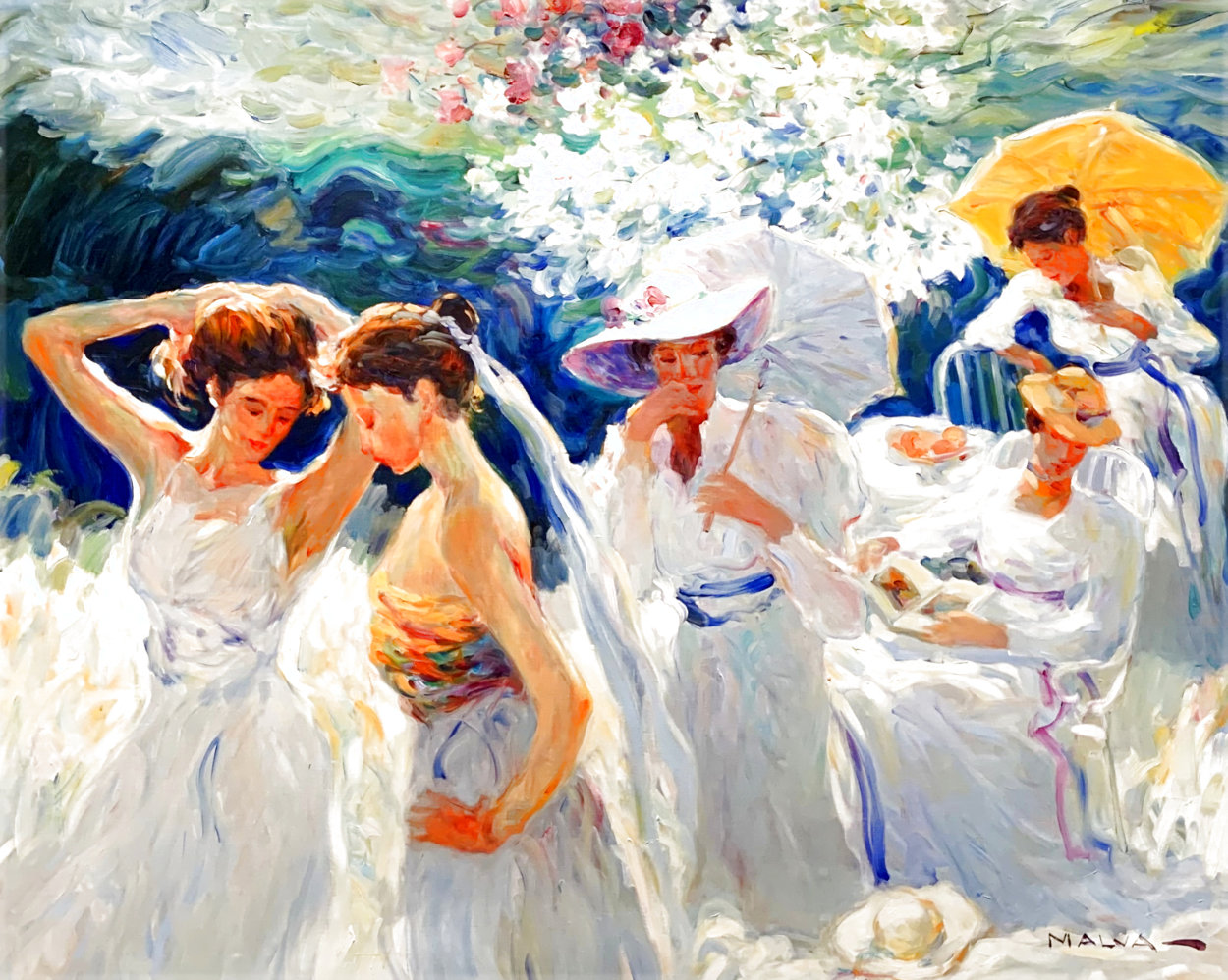 Spring Oil on Canvas 29x37 by Omar Malva