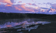 First Light - Grand Teton Panorama by Thomas Mangelsen - 0 First Light - Grand Teton Panorama by Thomas Mangelsen - 0