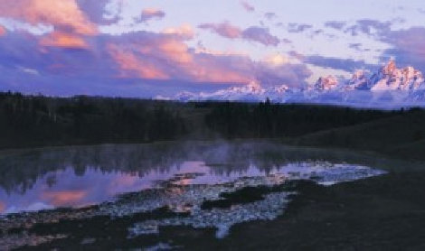 First Light - Grand Teton Panorama - Thomas Mangelsen