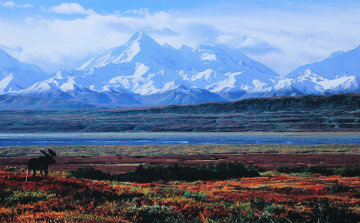 September Snows (Alaska) Panorama - Thomas Mangelsen