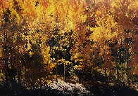 Fire of Autumn Panorama by Thomas Mangelsen - 0