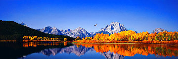High Noon on the Oxbow Bend Huge Panorama - Thomas Mangelsen High Noon on the Oxbow Bend Huge Panorama - Thomas Mangelsen