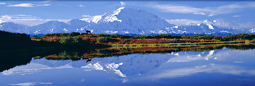 Reflections of Denali AP Panorama - Thomas Mangelsen Reflections of Denali AP Panorama - Thomas Mangelsen