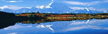 Reflections of Denali - Huge - Alaska Panorama - Thomas Mangelsen