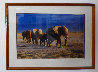 Long Journey - Amboseli NP, Kenya - Africa Panorama by Thomas Mangelsen - 1