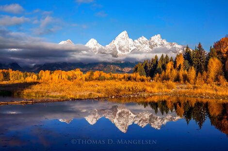 Tetons Unveiled 2016 - Huge Wyoming Panorama - Thomas Mangelsen